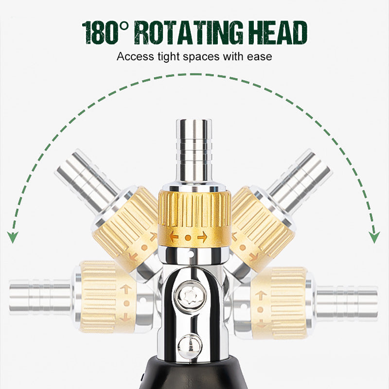 🔥 14-in-1 Adjustable Ratchet Screwdriver