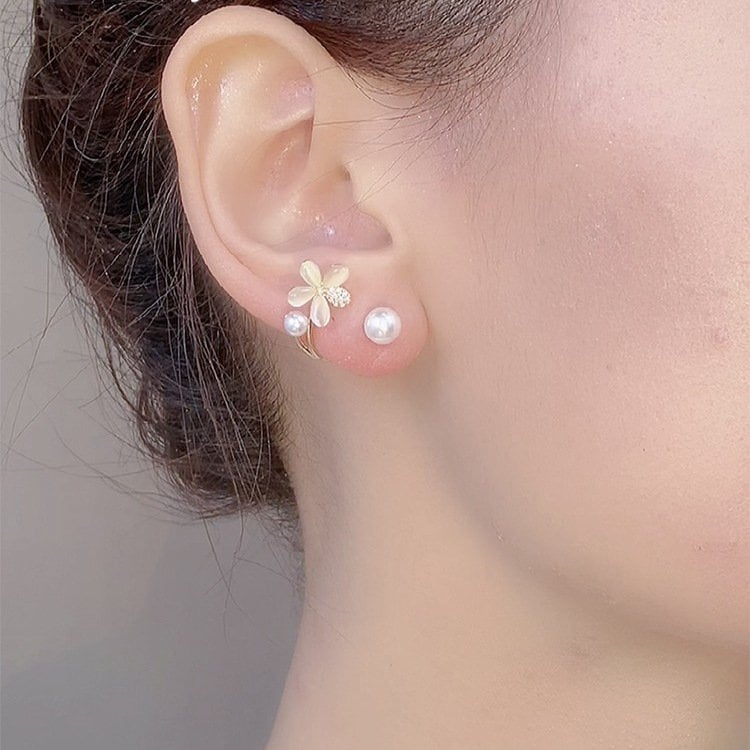 (🌸New Spring)Elegant Flower Stud Earrings
