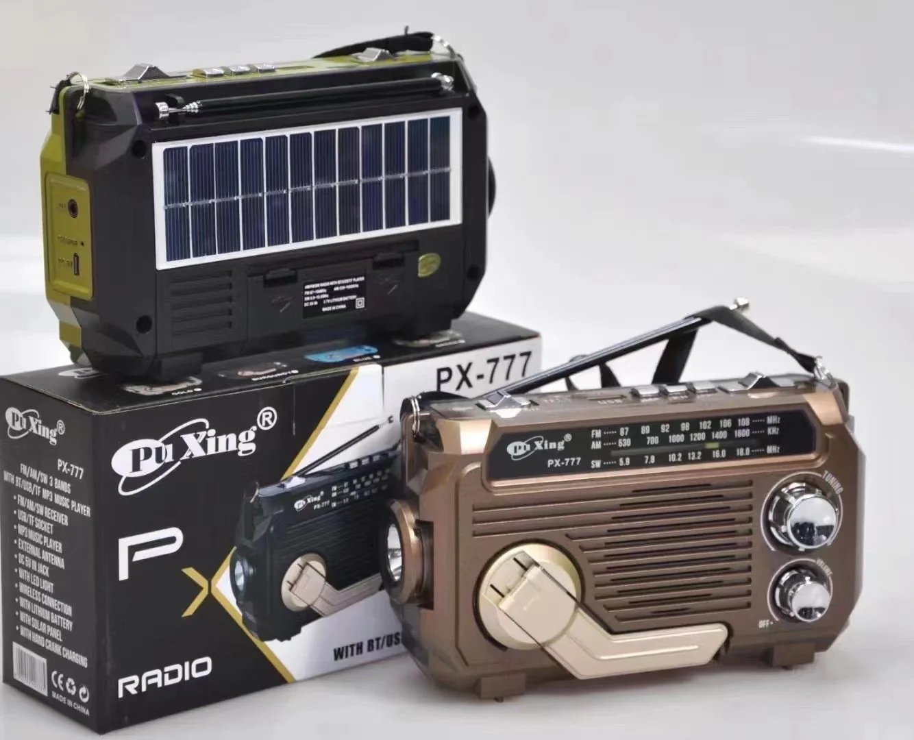 ☀️📻Eptchn Solar-Powered Radio