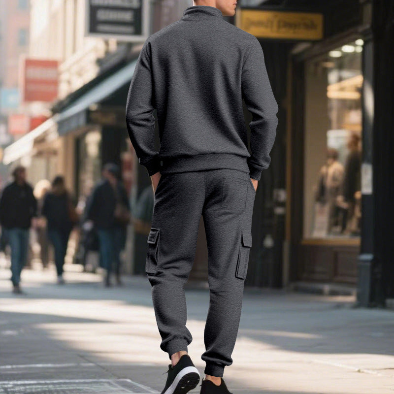 ❄️💖 Chic Versatile Men's Warm 2-Piece Set
