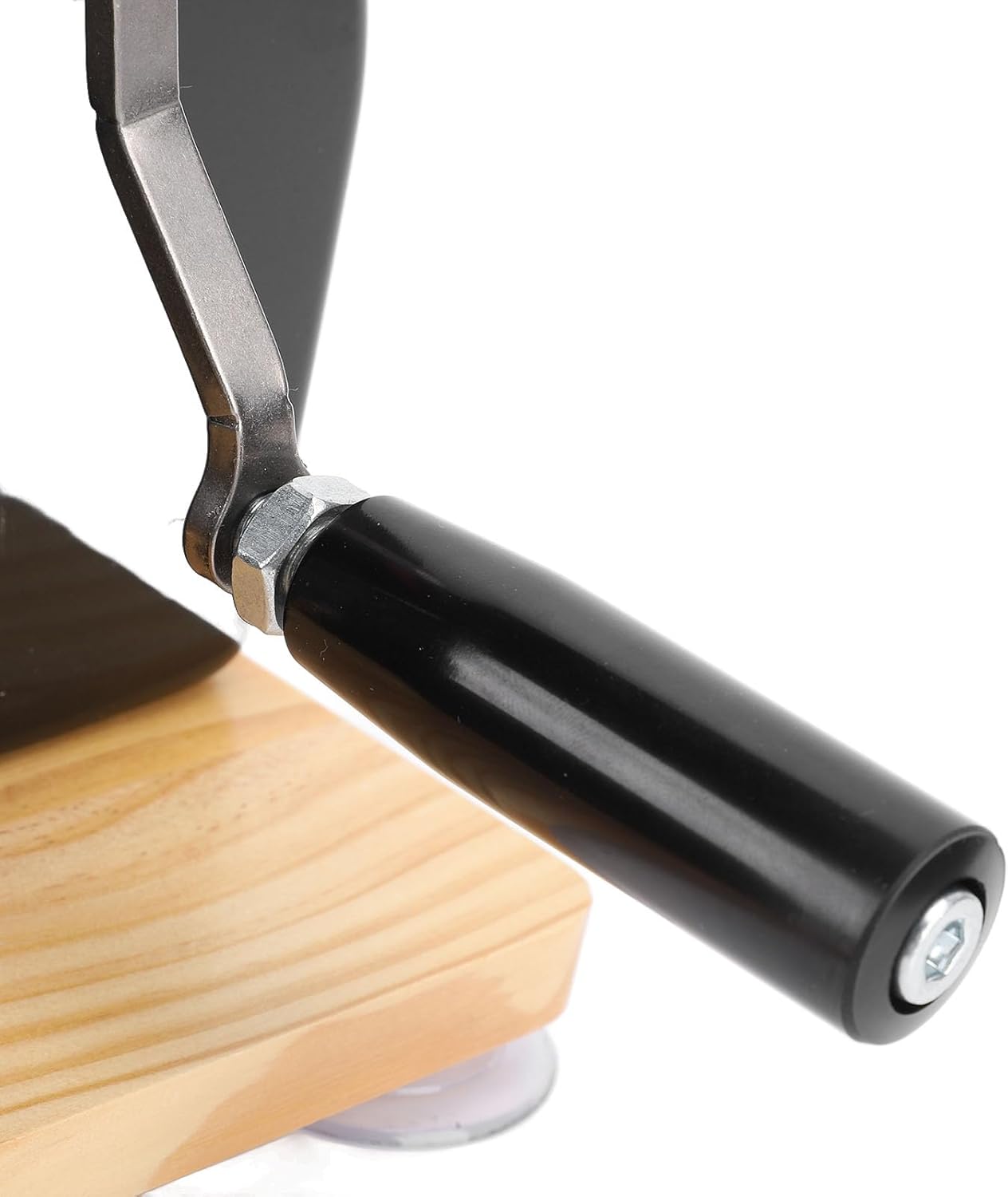 Classic manual bread slicer, 🍞thickness adjustable hand crank home bread slicer