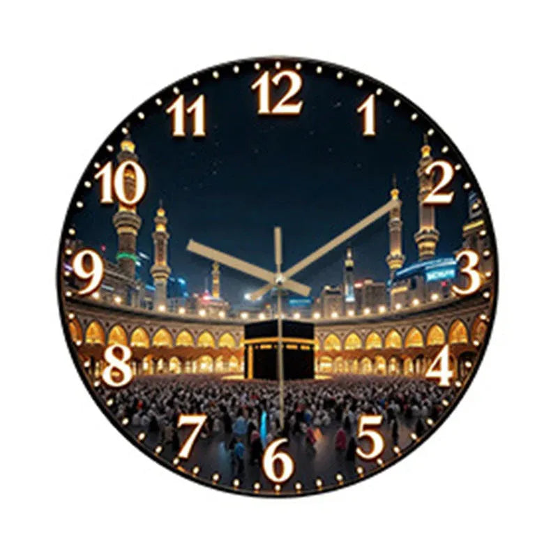 ⏰Creative Wooden Silent Wall Clock