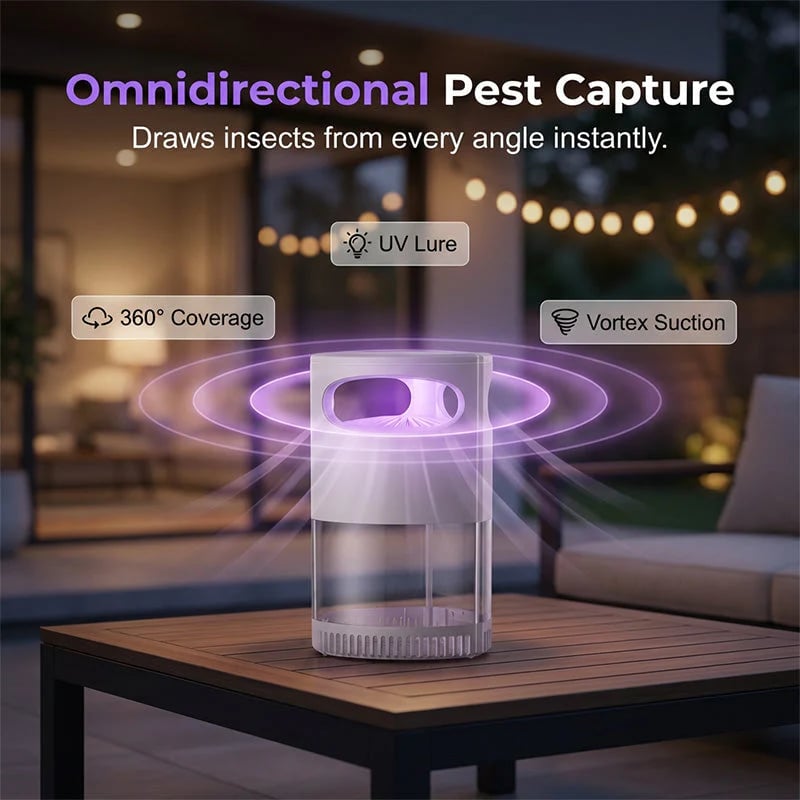 UV Mosquito Killer Lamp – quiet, USB, chemical-free. 50K+ sold!