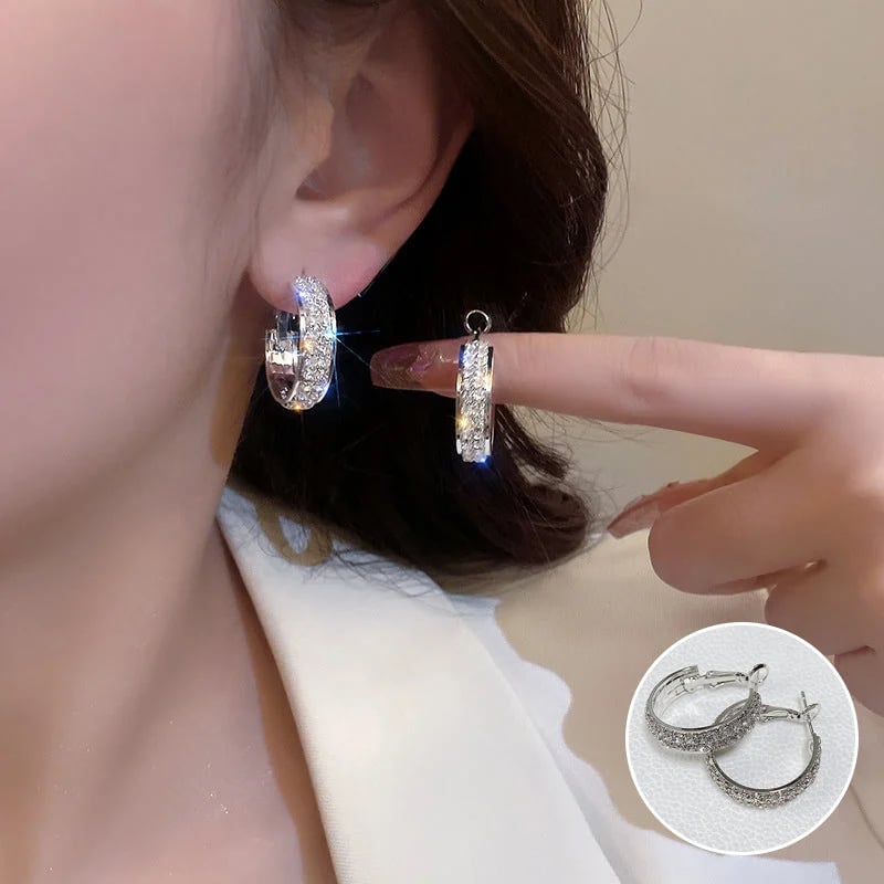 🔥🔥Sparkle Small Hoop Earrings