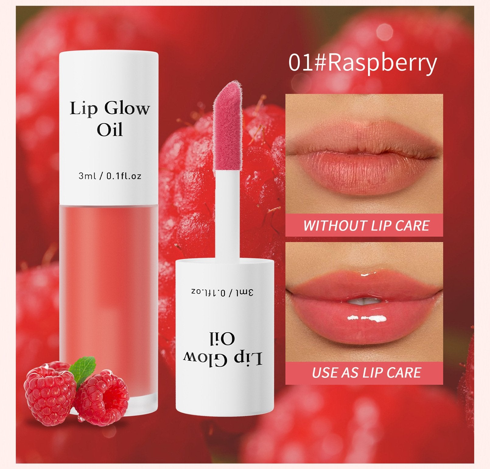 Seven Colors Fruit Flavored Lip Oil
