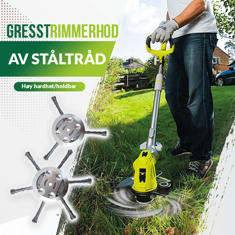 ⏳Grass trimmer head made of steel wire