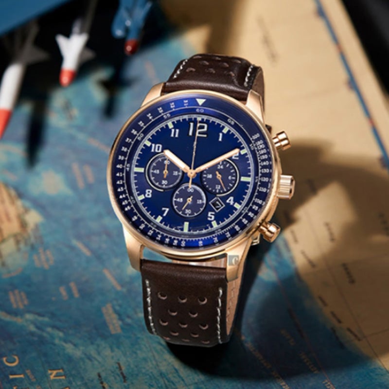 🎁 Men's Waterproof Multifunctional Quartz Watch