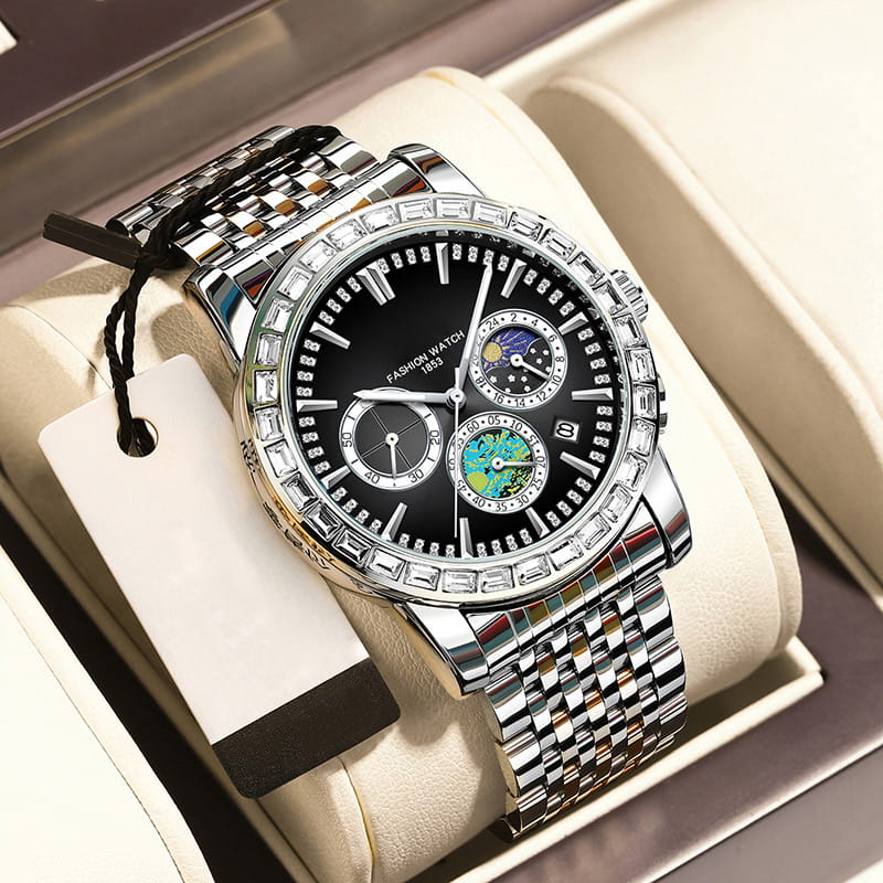 💎Men’s Luxury Steel Quartz Watch