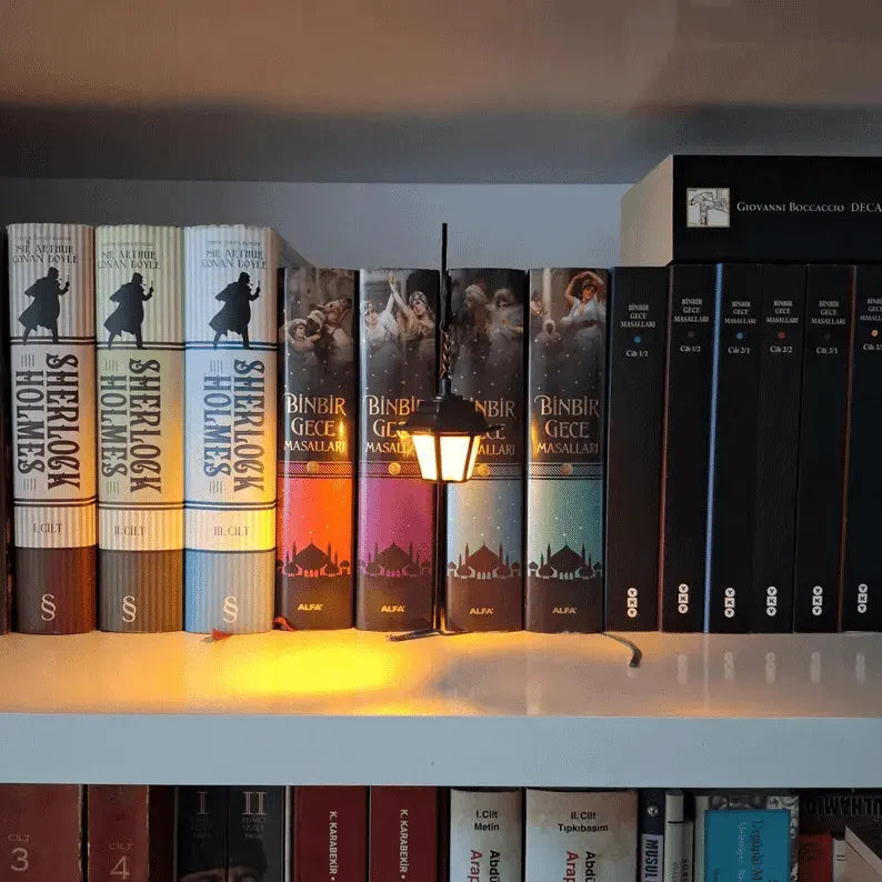 🔥Limited Time Discount 💥Library Lantern-Decorative Bookshelf Lighting