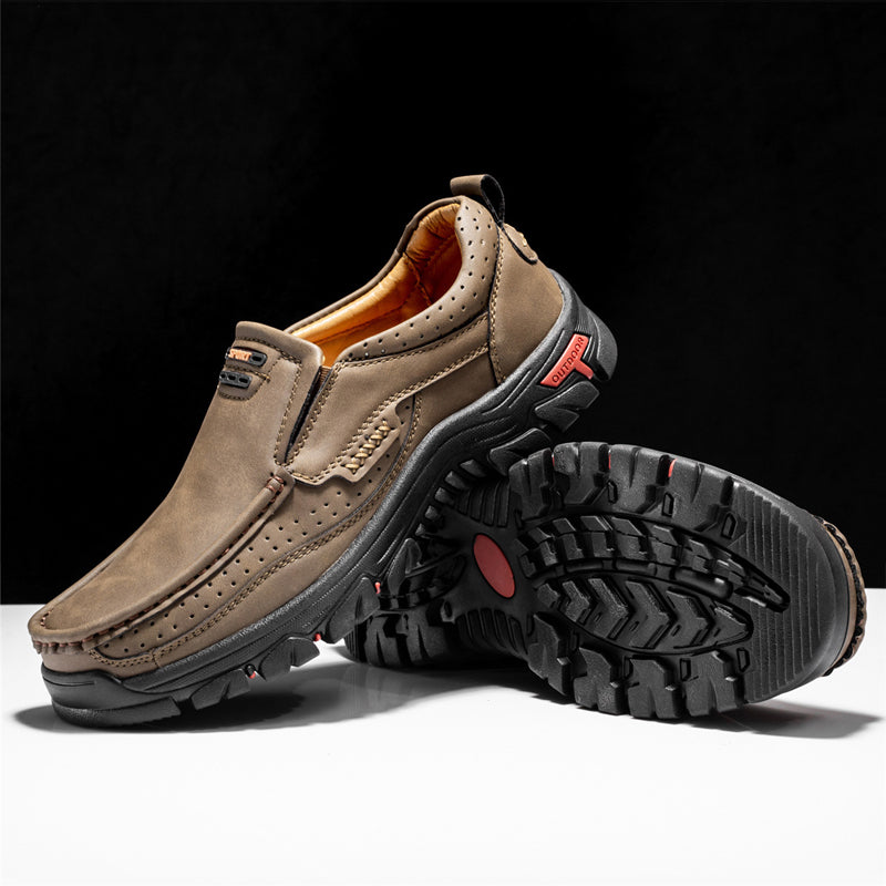 🎉Men's Durable Slip-On Leather Loafers