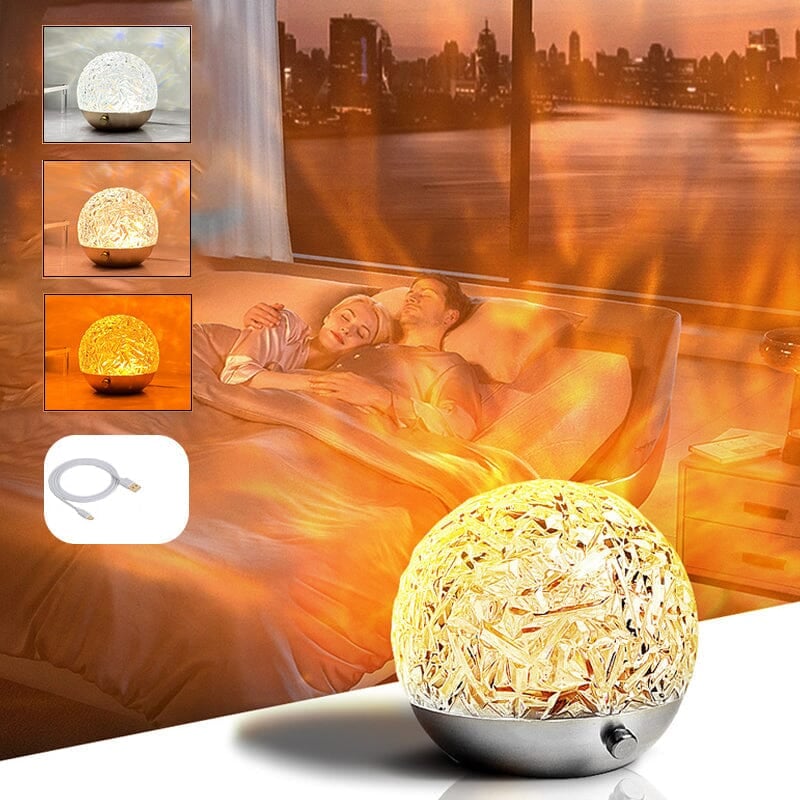🔥Water Wave Dynamic Projection Atmosphere Lamp