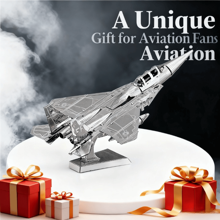🎉✈️ DIY Full-Metal Aircraft Model Kits