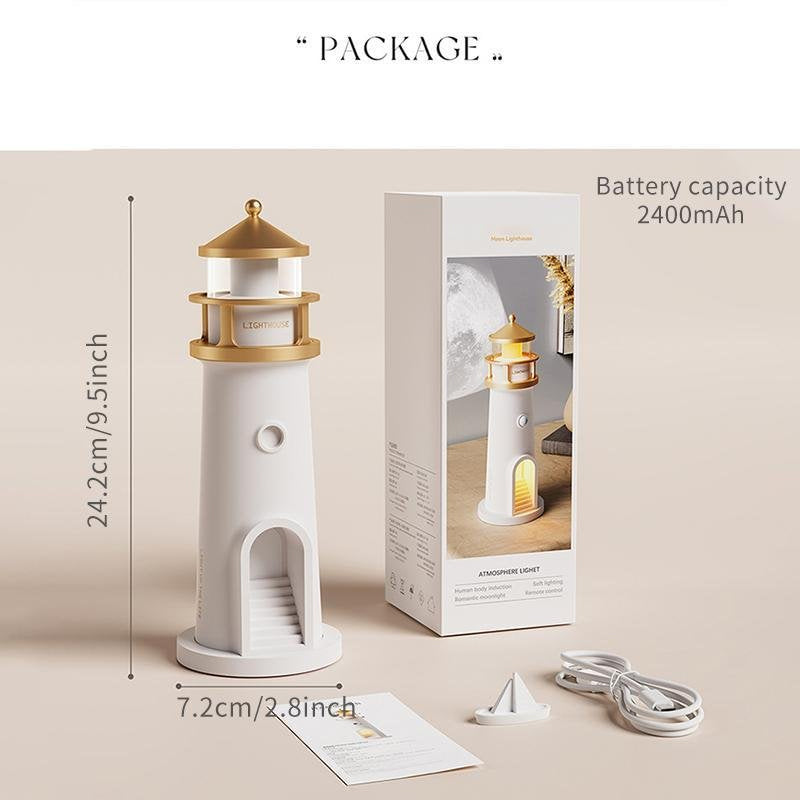 📢📢⏰Creative LED Night Light Lighthouse