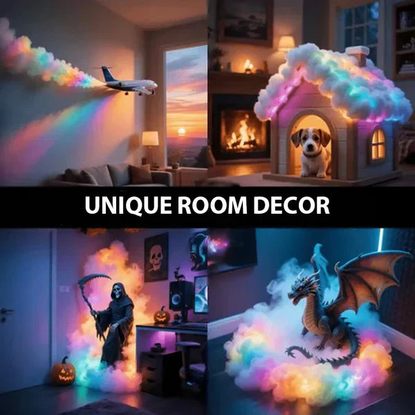 ⏰ DIY USB-powered Thundercloud LED light decoration🌈☁️