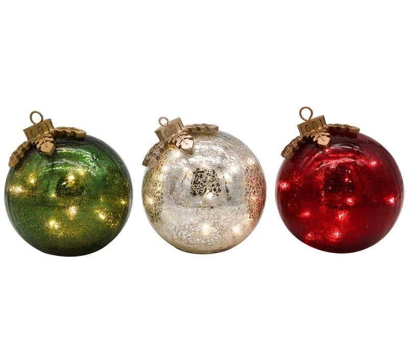 🎅Plastic Tabletop Christmas Ornaments[3pc]🔔🎁