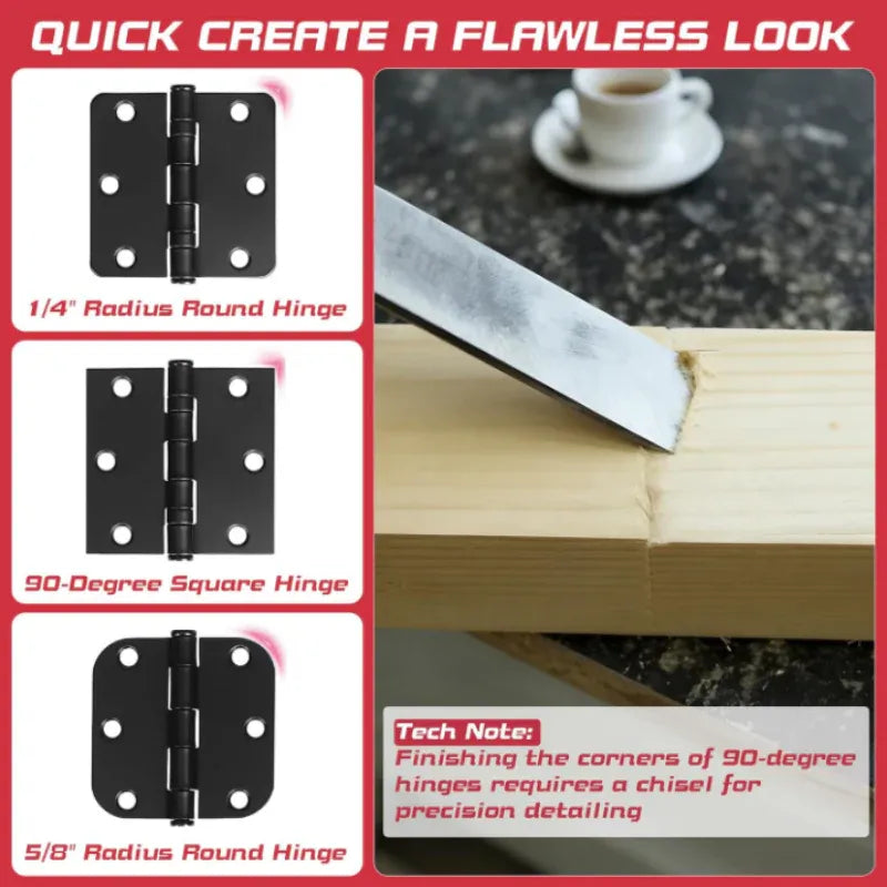 Adjustable Door Hinge Mortise Jig Kit