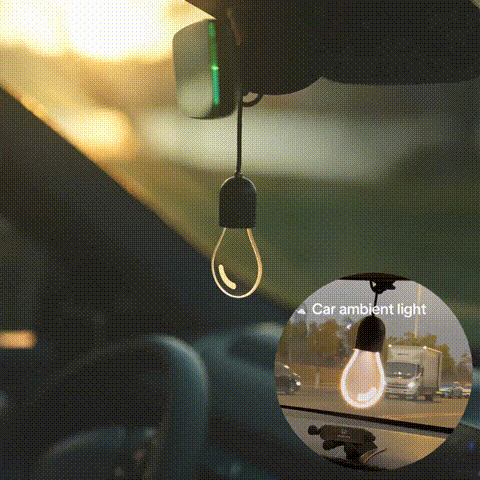 LumiBulb Small Light Bulb Car Charms