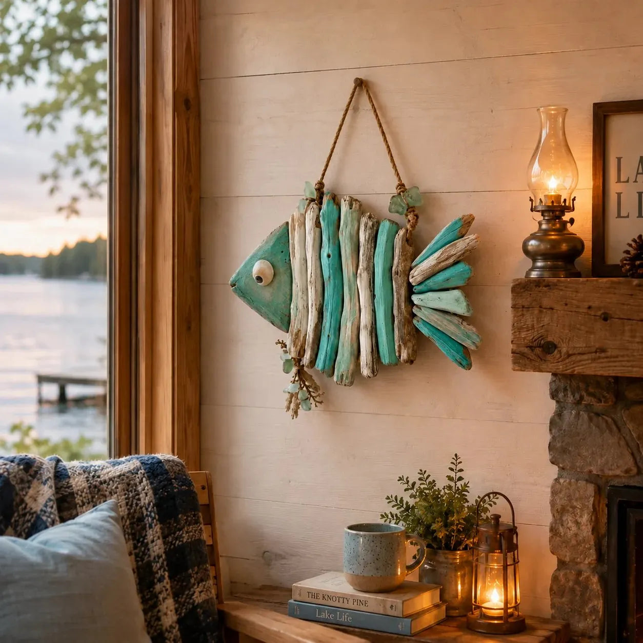 🎉Lighted Coastal Fish Wall Decor
