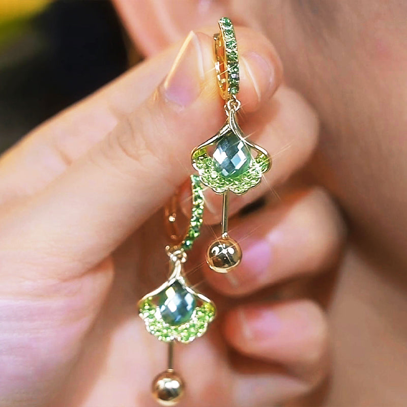 ⏳Time-limited Special💎Delicate Ginkgo Leaf Earrings for Women