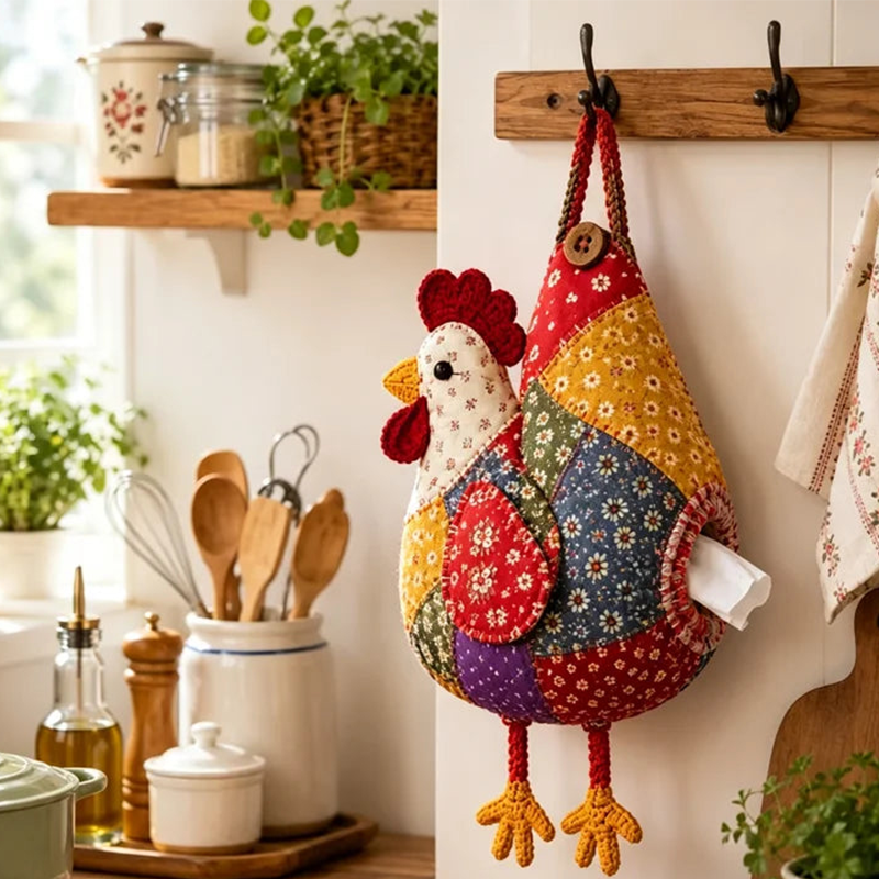DIY animal tissue holder – sew, hang, and brighten any space!