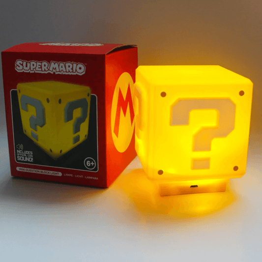 Super Mario Bros LED Question Mark Brick Night Light