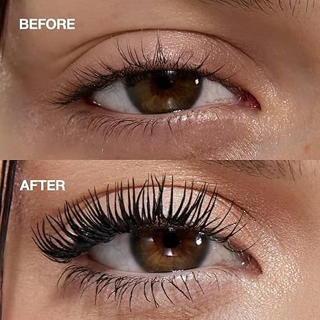 Thin Brush Mascara is waterproof, sweatproof and smudge-proof