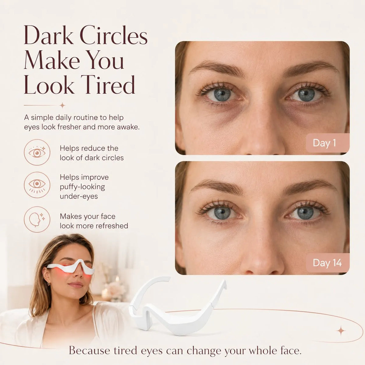 Red Light Eye Massager