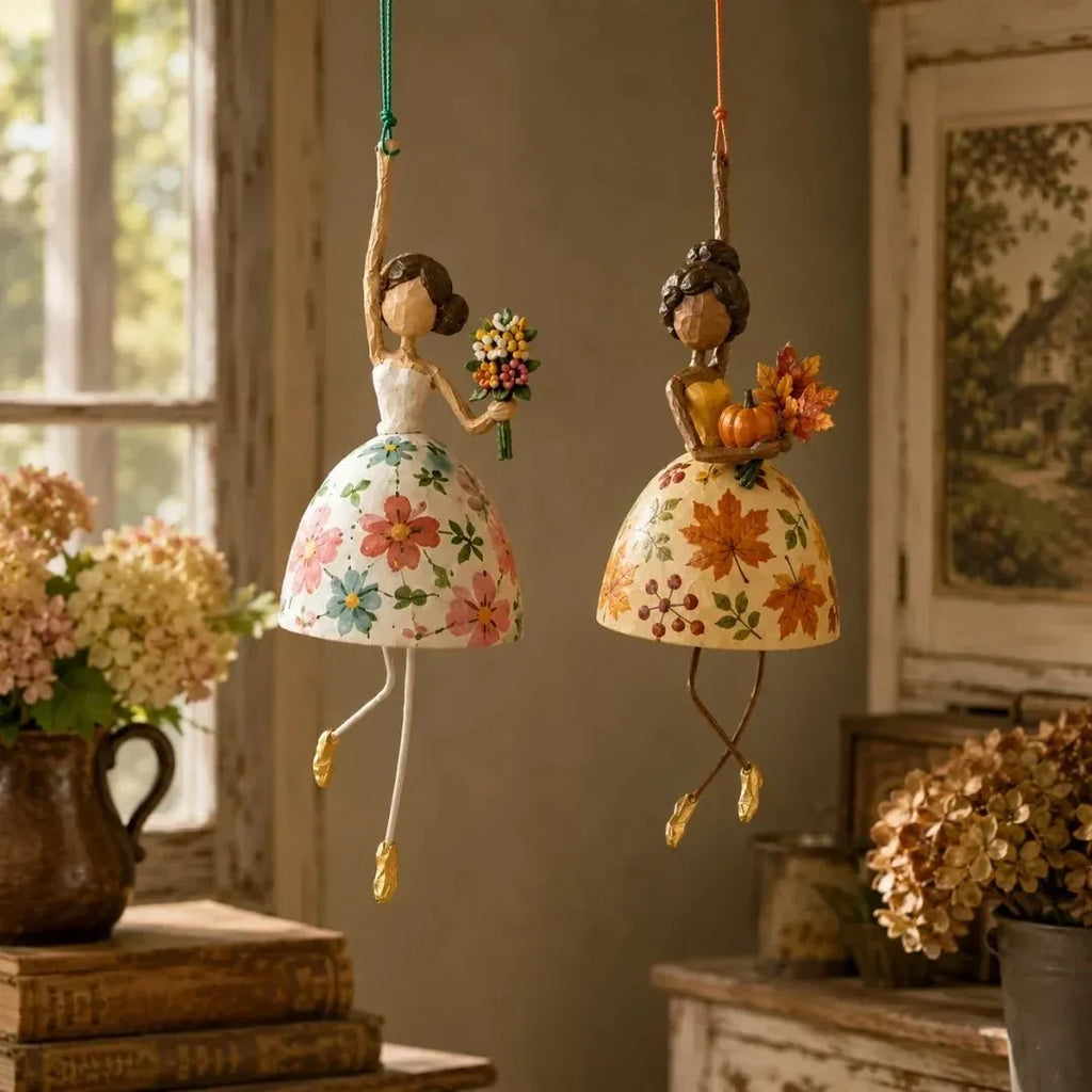 🎉✨ Whimsical Dancing Lady Hanging Ornament