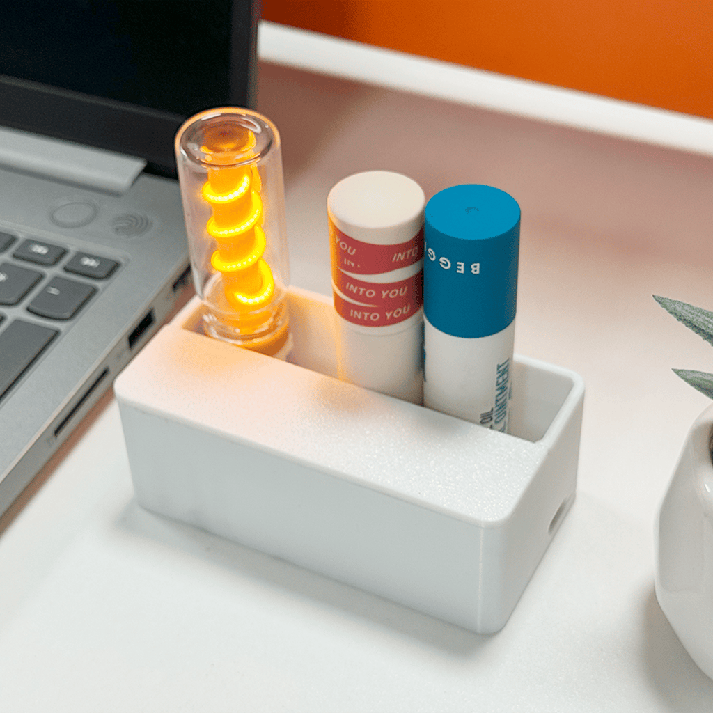 🌟 3D Printed Magnetic Ejection Night Light - Creative Touch-Control Sleep Lamp & Desktop Decoration Gift