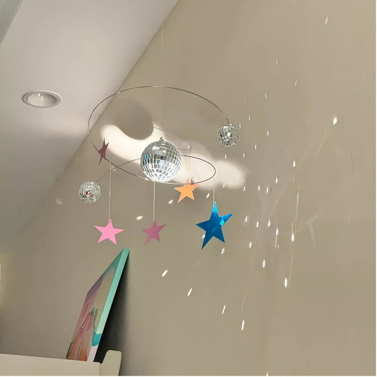 DIY spiral suncatcher