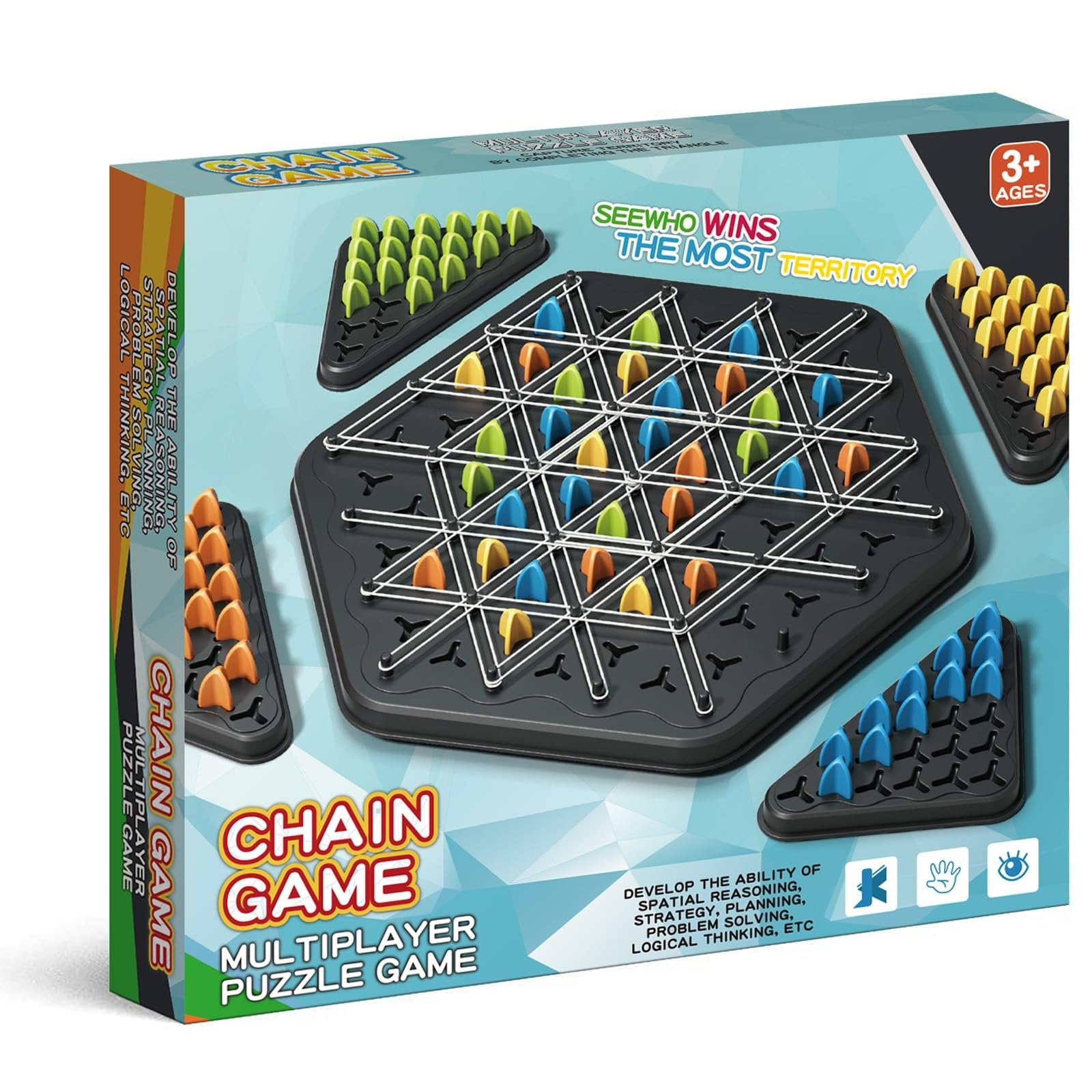 Chain Triangle Chess Game