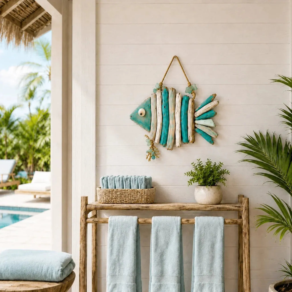 🎉Lighted Coastal Fish Wall Decor