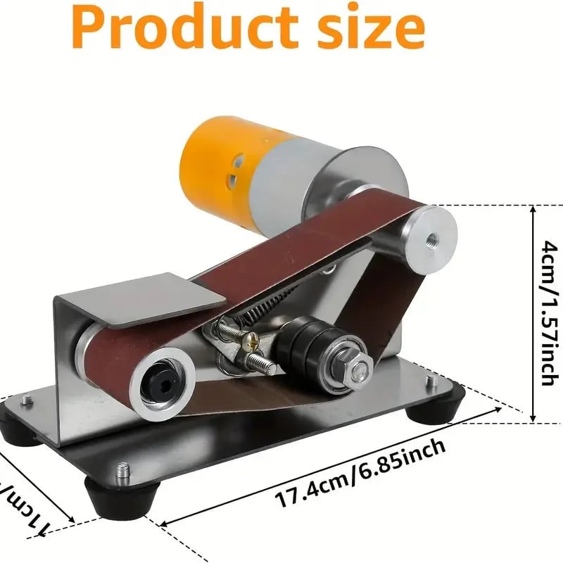 7 Adjustable Speed 15 Degree Belt Sander