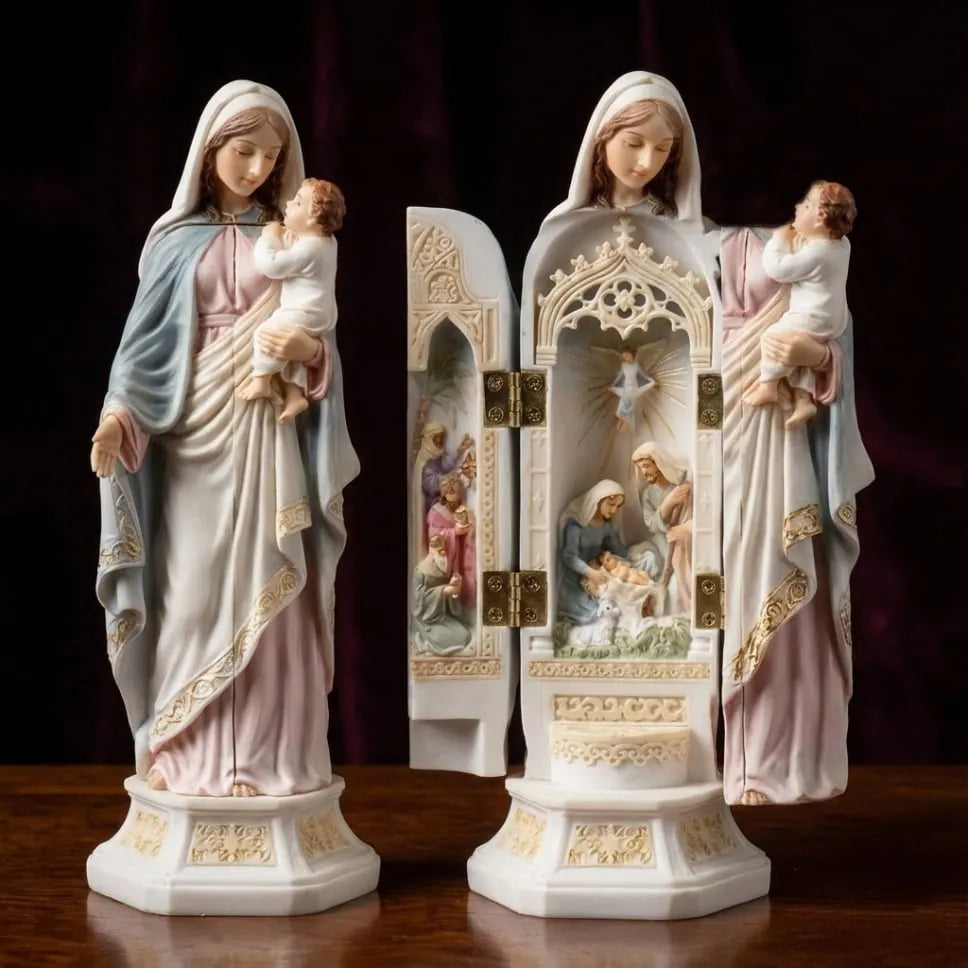 🔥Nativity Triptych Statue