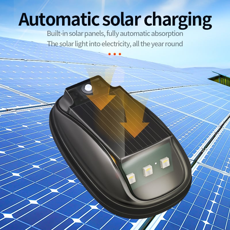 Limited Time Sale-👾Solar Waterproof Cab Roof Lights(Five in a Set)