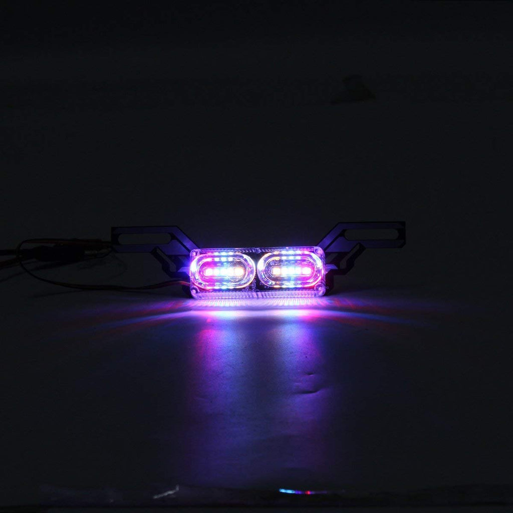 Motorcycle Strobe License Plate Light