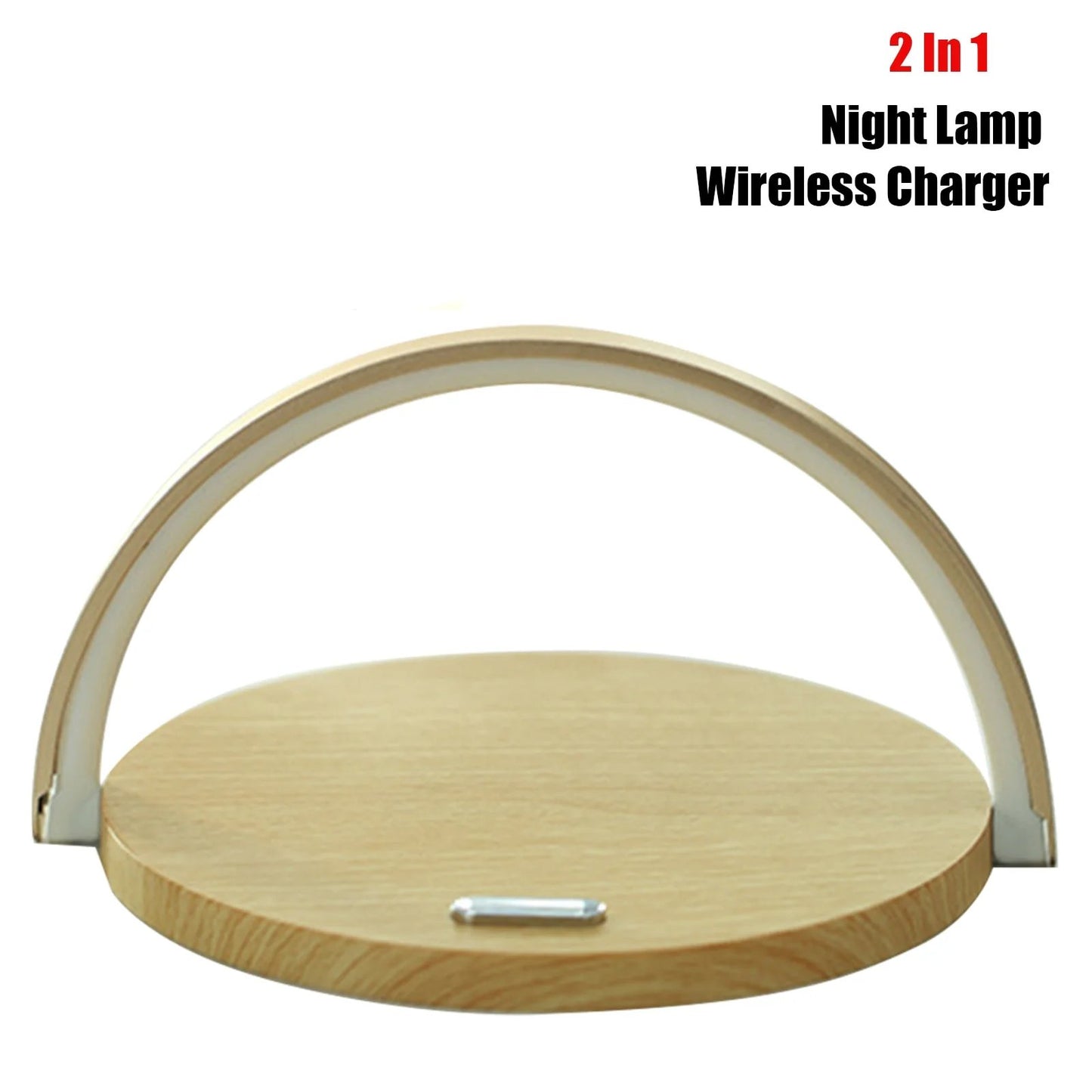 Multifunctional wireless rechargeable touch night light