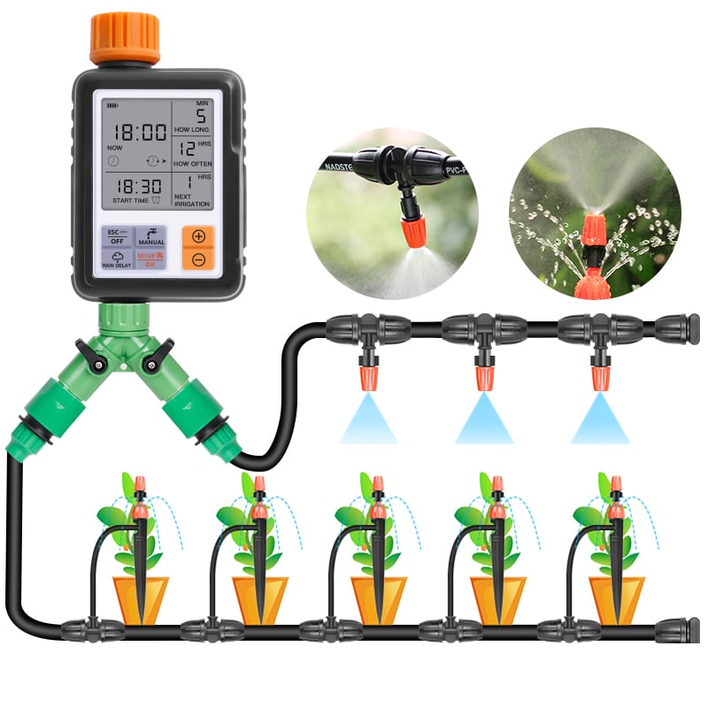 US Plug Professional Electronic Garden Watering Timer