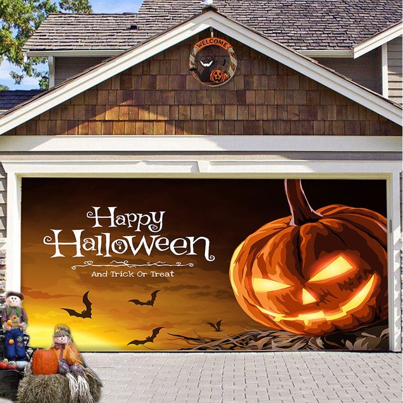 Halloween  Garage Door Decoration