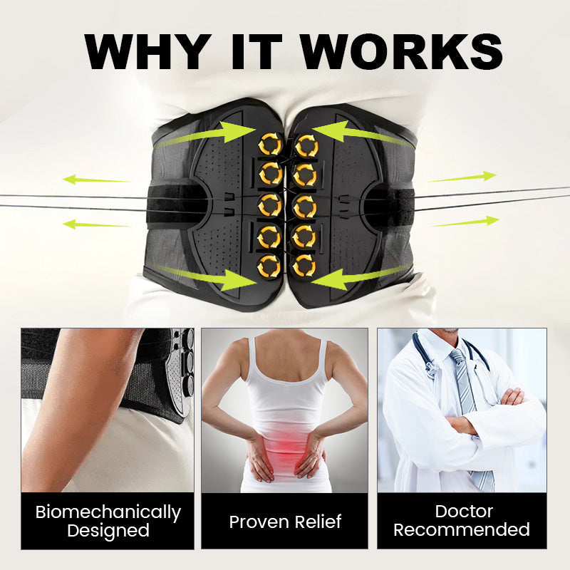 🌟🔥Adjustable Lumbar Support Belt