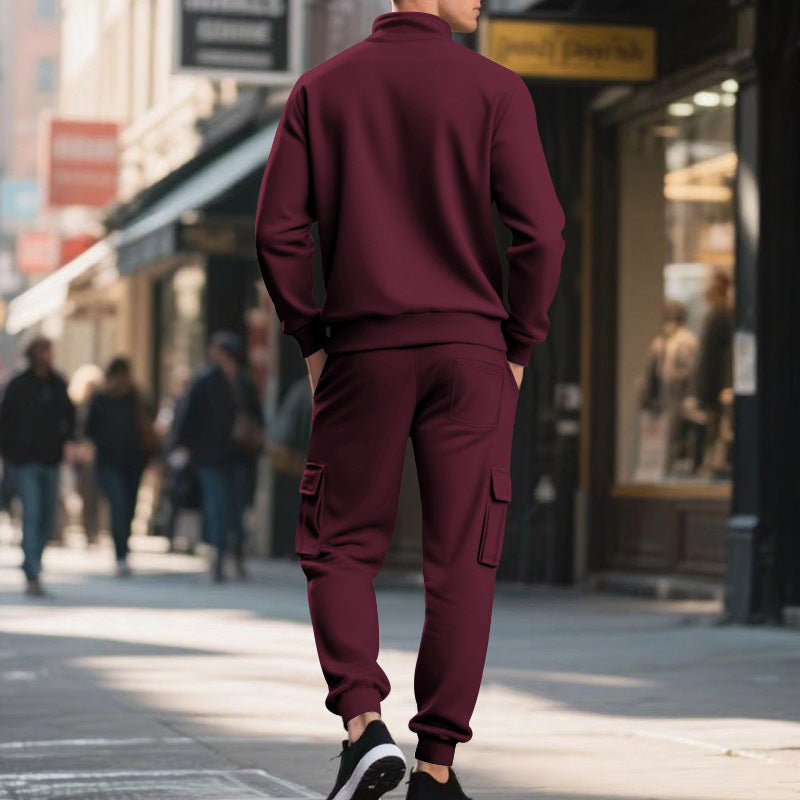 ❄️💖 Chic Versatile Men's Warm 2-Piece Set