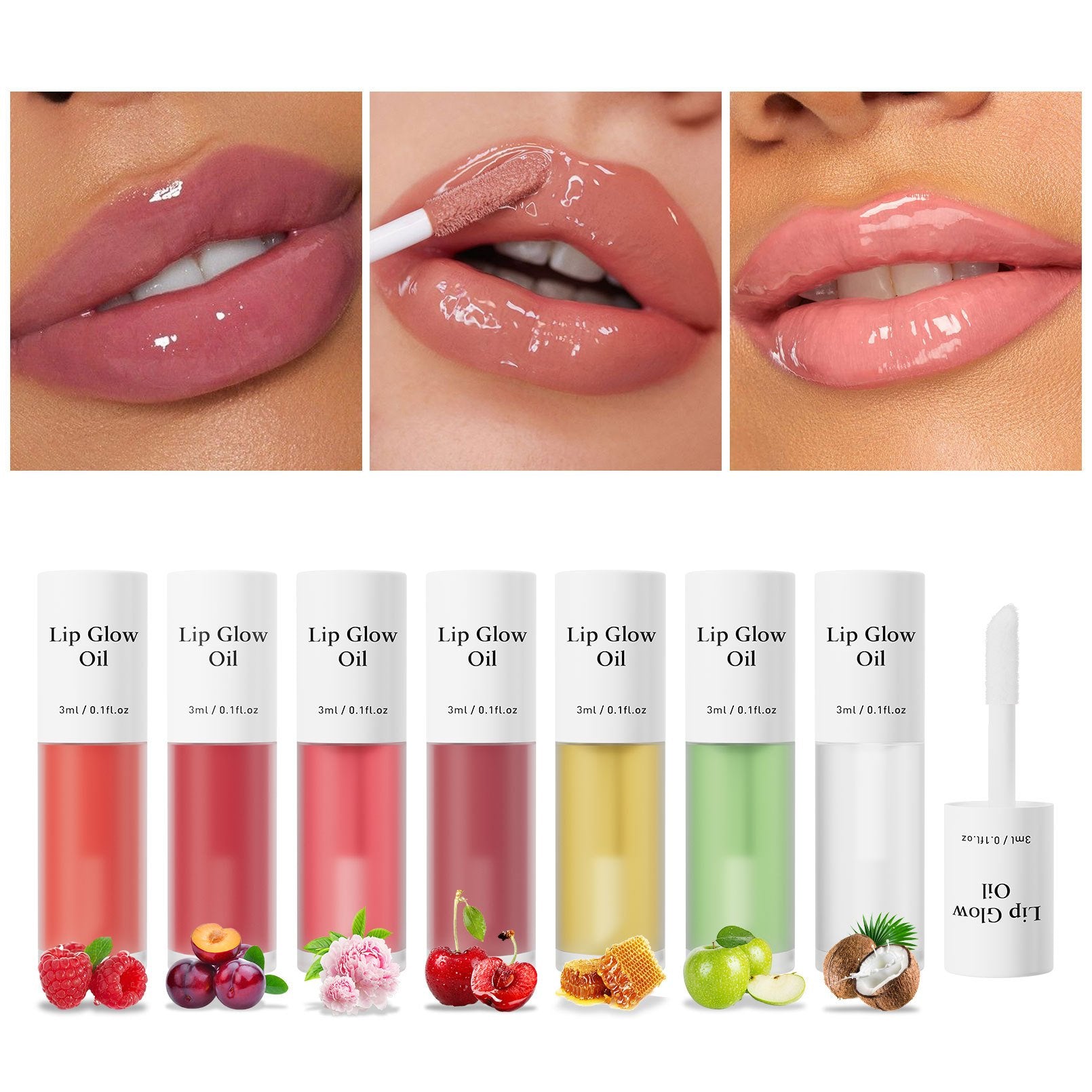 Seven Colors Fruit Flavored Lip Oil