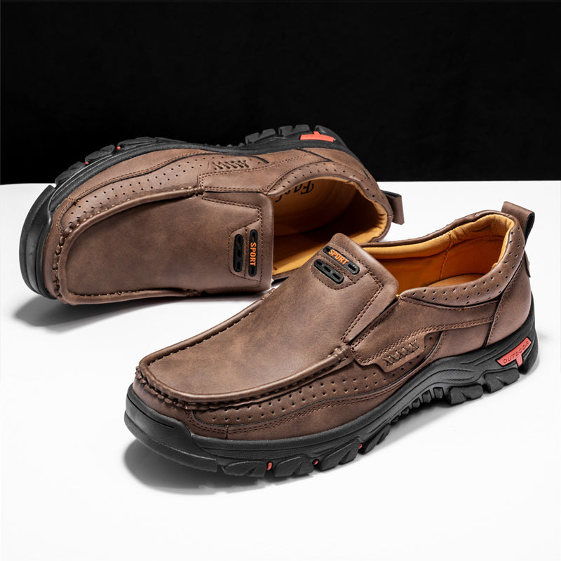 🎉Men's Durable Slip-On Leather Loafers