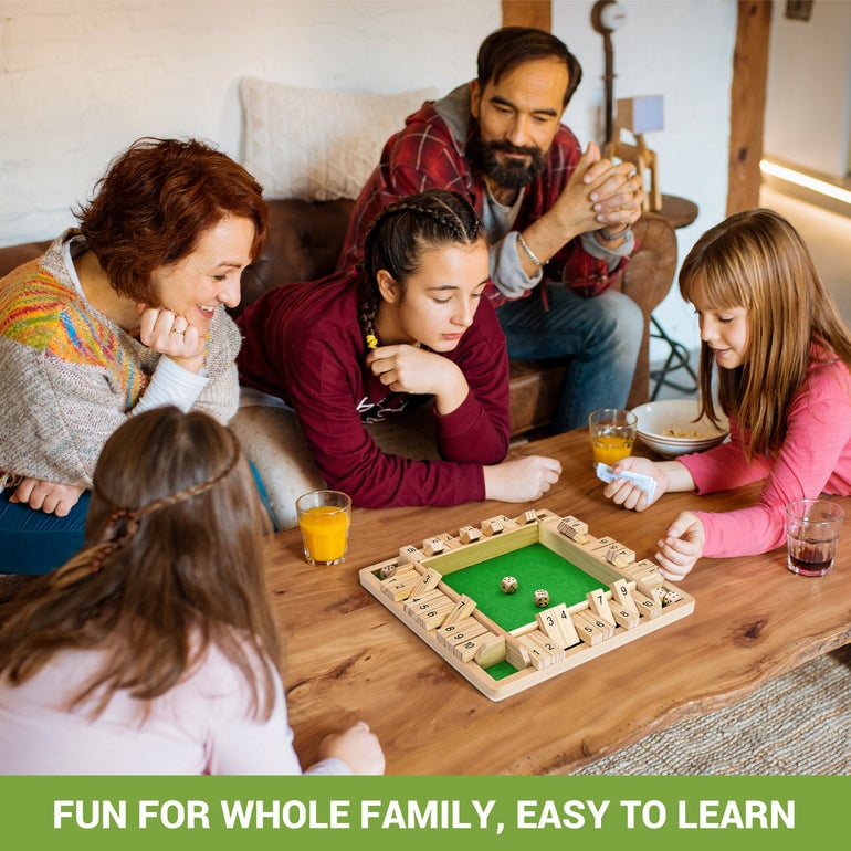 🎉 Best Selling🎁Shut the box-Wooden dice board game