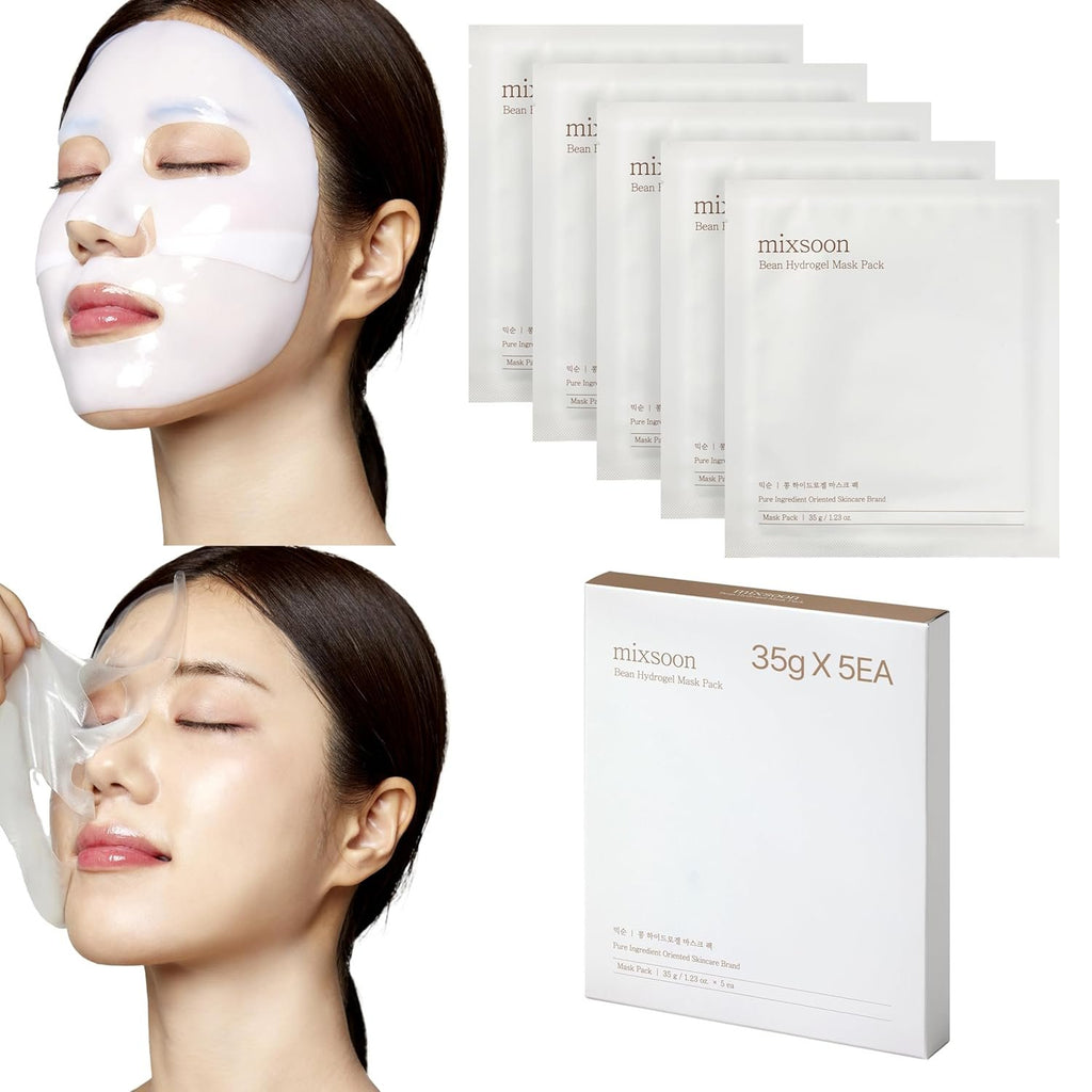 mixsoon Bean Collagen Hydrogel Mask Pack 5EA
