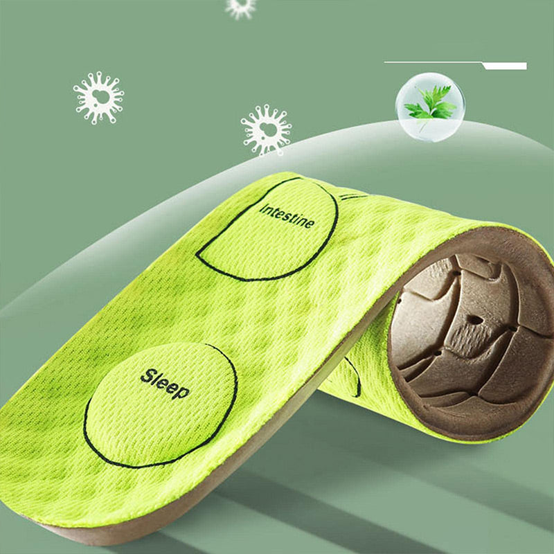 Thickened Shock Absorption Deodorizing Moisture-Wicking Insoles