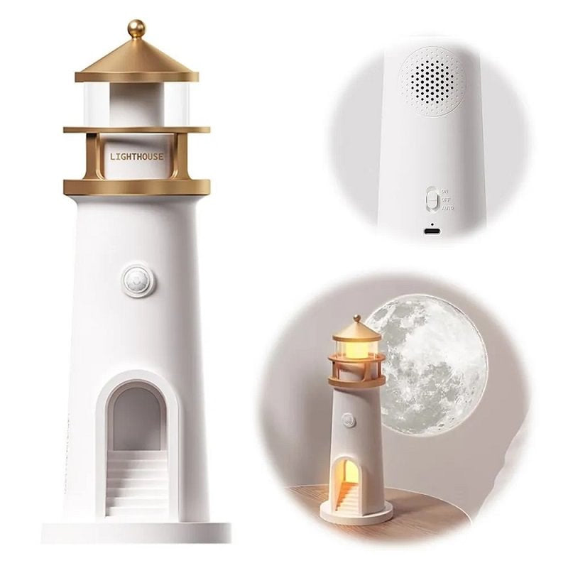 📢📢⏰Creative LED Night Light Lighthouse