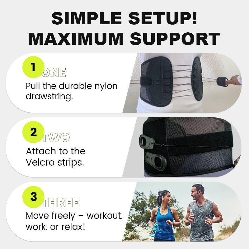 🌟🔥Adjustable Lumbar Support Belt