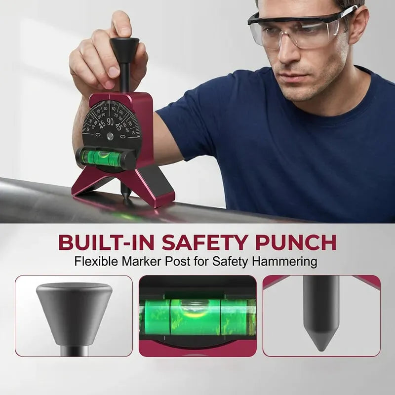 🔧 LIMITED-TIME! ✨ Magnetic Pipe Centering Tool – Y-Shaped, Hands-Free, Built-in Level 📏