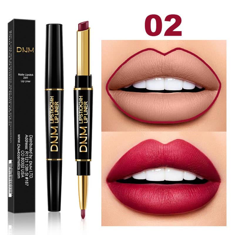 💖49% OFF💎$9.99💄2-in-1 Waterproof Lipstick Lip Liner